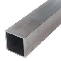 3 x .125 (Ribbed Dock Tube, w/rad) SQUARE TUBE 6063 - T52 - Direct Aluminum